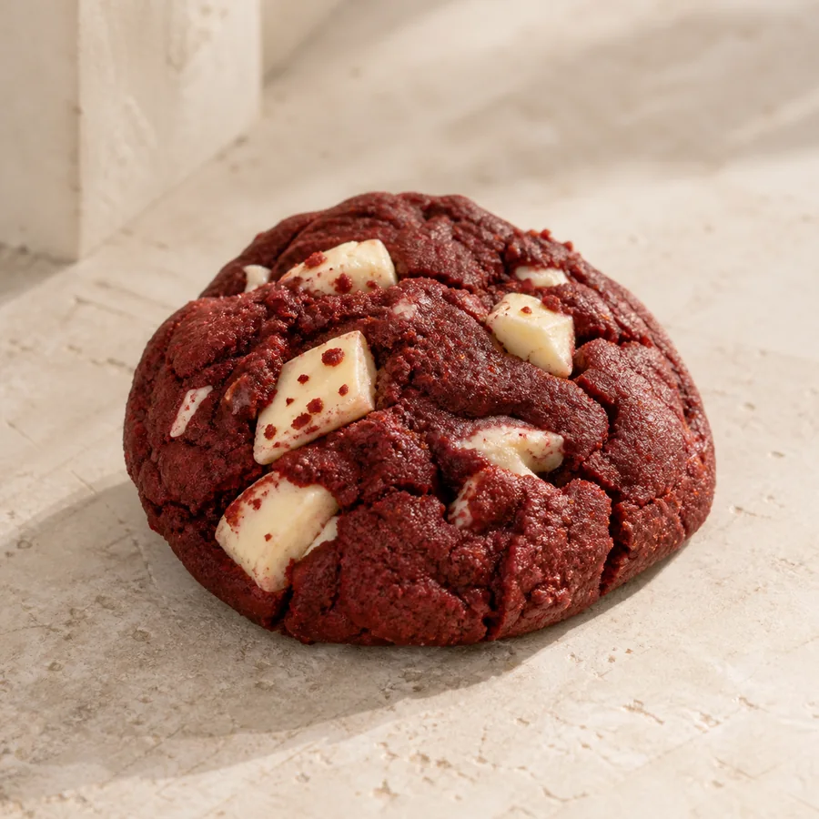 Cookie Red Velvet, fotografía de producto